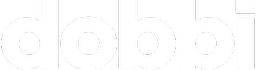 dobbi white logo
